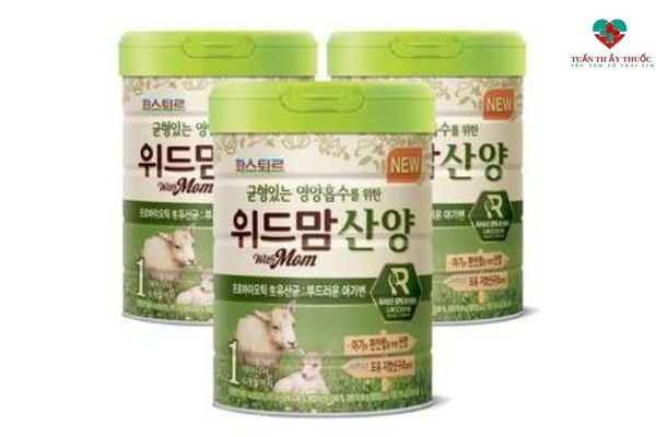 Sữa dê With Mom Hàn Quốc có lợi cho hệ tiêu hóa của trẻ