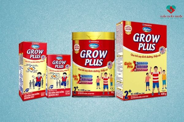 Sữa bột Dielac Grow Plus 2+ cho trẻ chậm tăng cân
