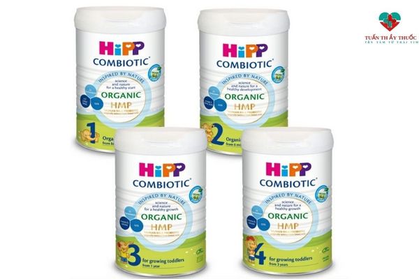 Sữa HiPP organic Combiotic bổ sung DHA