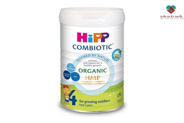 Sữa bột HiPP organic Combiotic cải thiện hệ tiêu hóa của trẻ