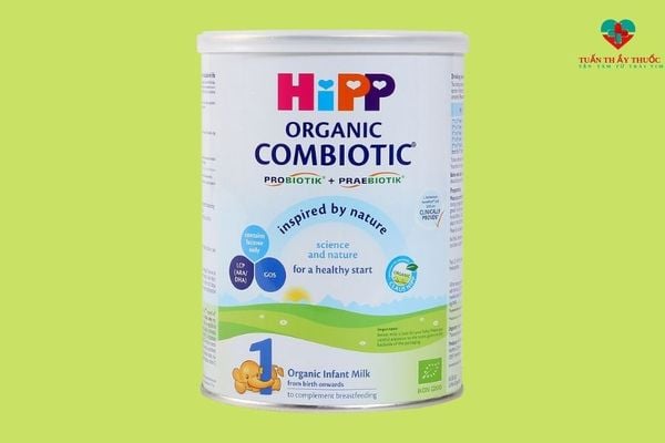 Sữa bột HiPP organic Combiotic của Đức ngăn ngừa nhiễm khuẩn đường ruột