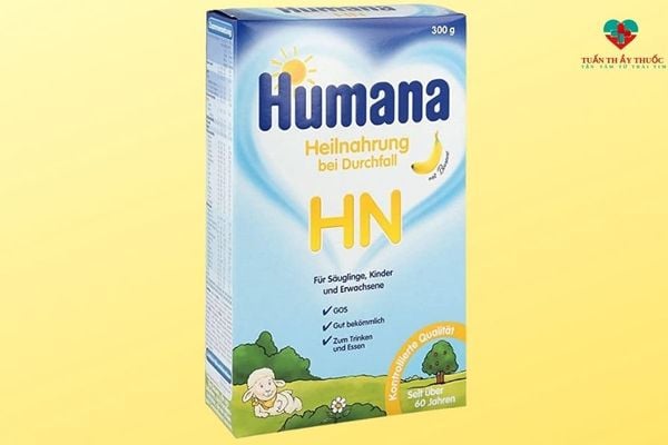 Sữa Humana HN cho trẻ hay bị tiêu chảy