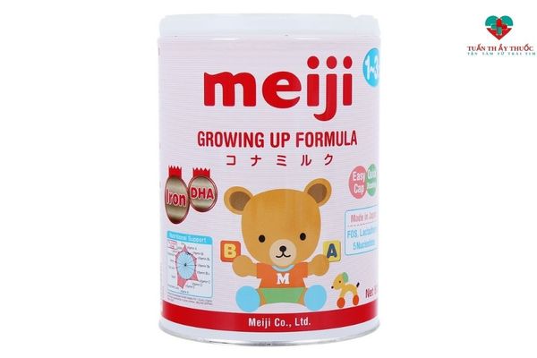 Sữa Meiji Nhật Bản cho bé có hệ tiêu hóa kém