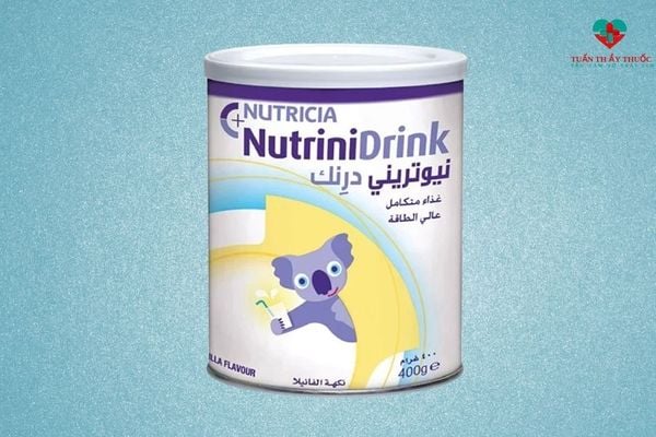Sữa Nutrinidrink cho bé nhẹ cân, chậm lớn
