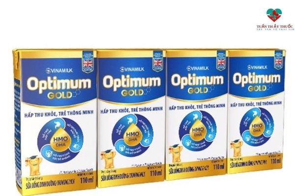 Sữa pha sẵn Opitimum Gold cho bé