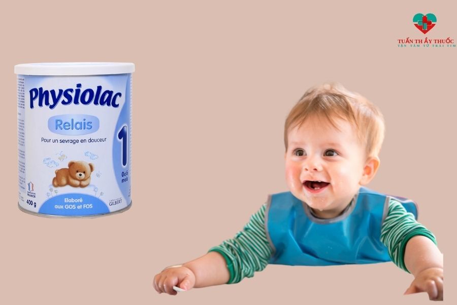 sữa physiolac bé tăng cân tiêu hóa tốt