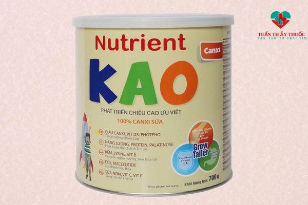 Sữa Nutrient Kao tăng sức đề kháng cho trẻ từ 1 – 6 tuổi