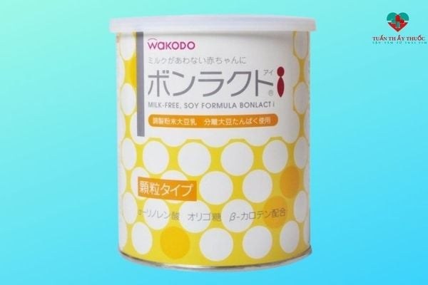 Sữa đậu nành Wakodo Bonlact I phù hợp cho trẻ mắc triệu chứng kém dung nạp đường