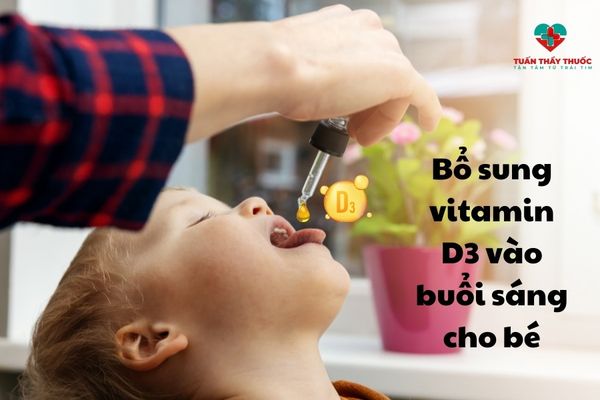 Uống vitamin D3 và canxi cùng lúc được không: Nên bổ sung 2 chất vào buổi sáng
