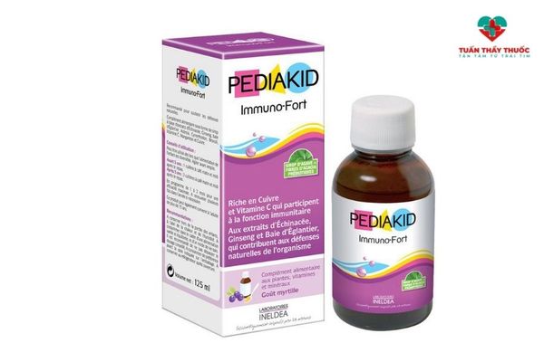 Tăng cường sức đề kháng cho bé bằng Pediakid Immuno – Fort