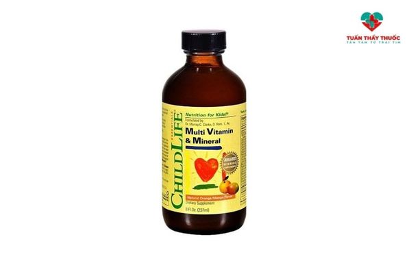 Vitamin tăng cường sức đề kháng cho bé Childlife Multi vitamin & Mineral