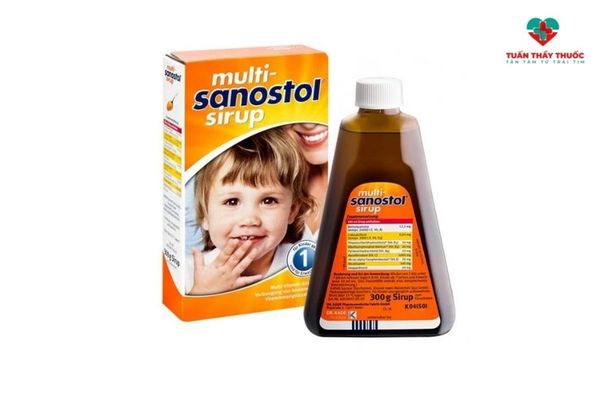 Vitamin tăng cường sức đề kháng cho bé Sanostol