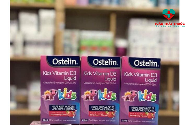 Vitamin D cho bé trên 1 tuổi Kids Liquid