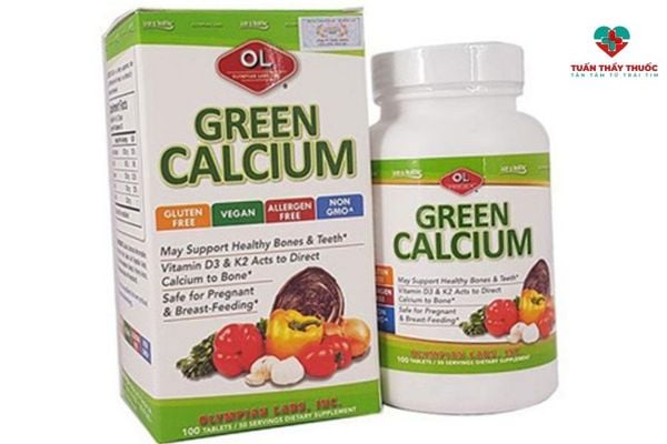Canxi hữu cơ tốt cho trẻ Green Calcium