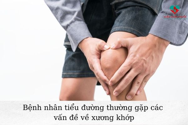 Bệnh tiểu đường thường kèm theo đau nhức xương khớp do thiếu canxi