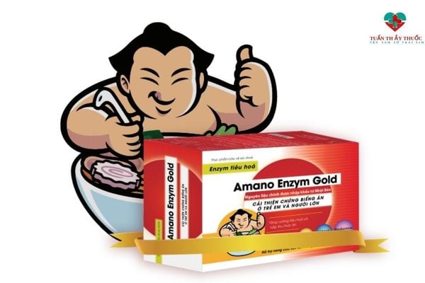 Men tiêu hóa Amanoenzym bổ sung lợi khuẩn điều trị hỗ trợ cho trẻ táo bón