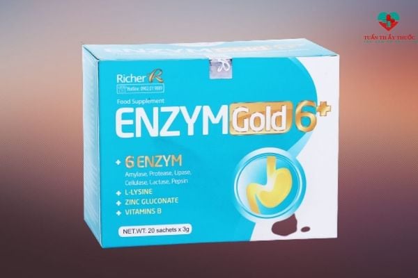 EnzymGold 6+ tăng hấp thu dinh dưỡng cho bé