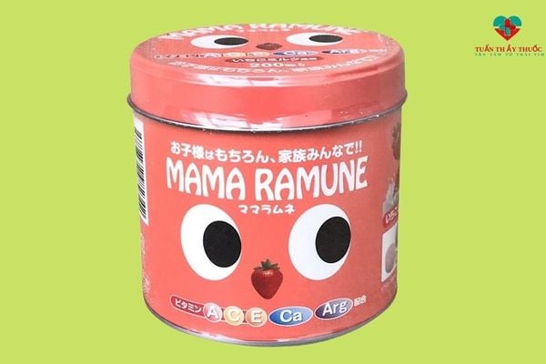 Kẹo kích thích ăn ngon cho trẻ Mama Ramune