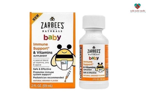 Thuốc bổ tăng sức đề kháng cho bé Zarbee's Baby