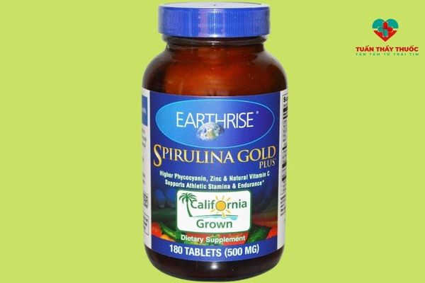 Tảo Spirulina Gold Plus giúp bé tăng cân khỏe mạnh