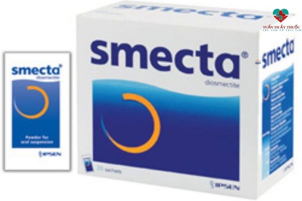 Thuốc tiêu hóa cho bé Smecta