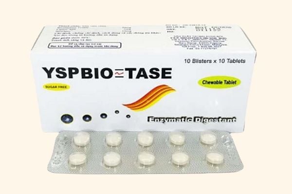 YSPBiotase là thuốc giúp bổ sung enzyme tiêu hóa