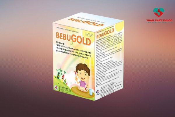 Trẻ kém hấp thu nên bổ sung cốm vi sinh Bebugold