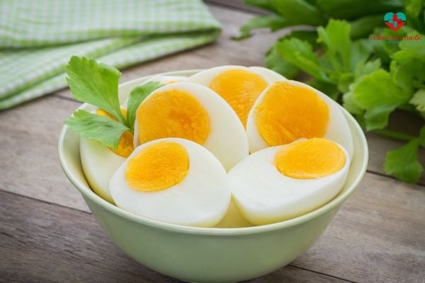 vitamin B2 có nhiều trong trứng luộc