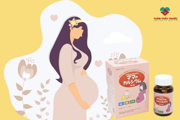 Unical Mama bổ sung canxi hữu cơ cho bà bầu