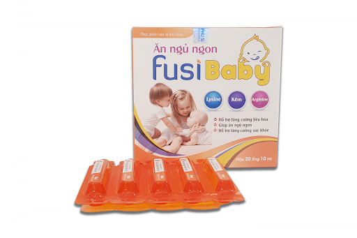 Thuốc điều trị biếng ăn cho trẻ  Fusi baby