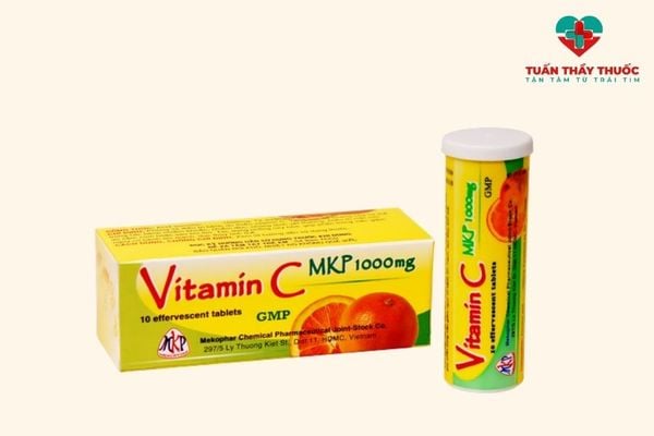 Viên sủi Vitamin C MKP 1000mg