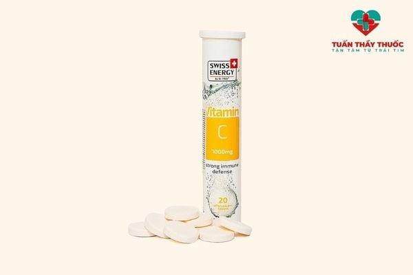 Viên sủi Swiss Energy Vitamin C 1000mg