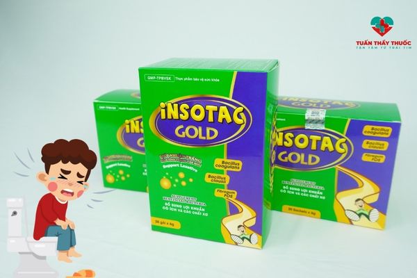 Uống gì đễ dễ đi đại tiện: Insotac Gold