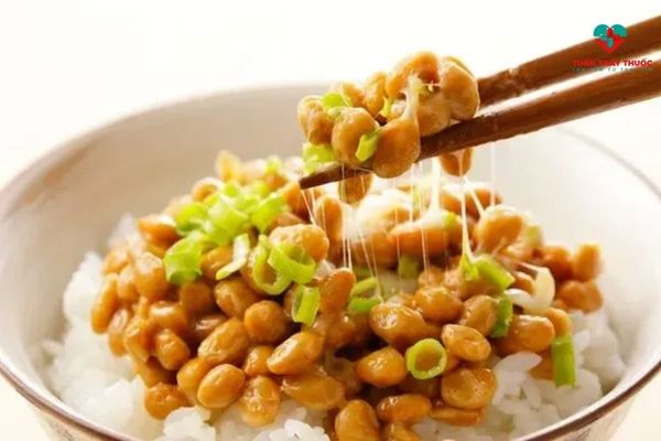 Đậu tương Natto chứa nhiều vitamin MK7