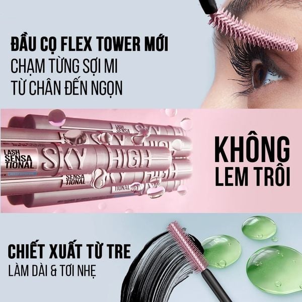 Mascara Chuốt Mi Maybelline Sky High Lash Sensational 5mlMascara Chuốt Mi  Maybelline Sky High Lash Sensational 5ml – JOLI COSMETIC