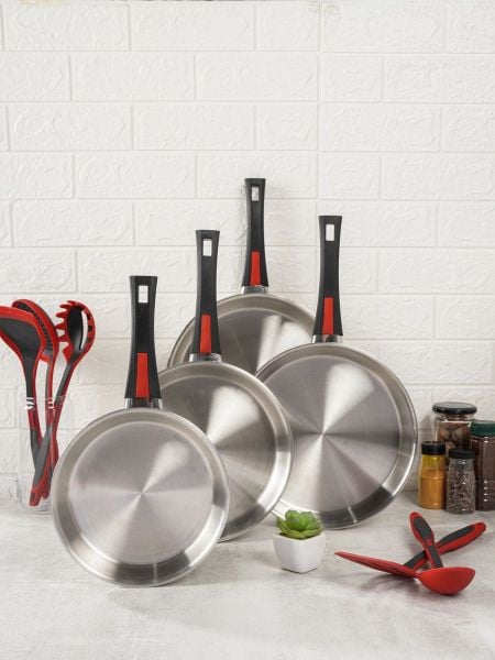 Chảo inox 3 lớp đáy từ Next Style Super Kims Cook