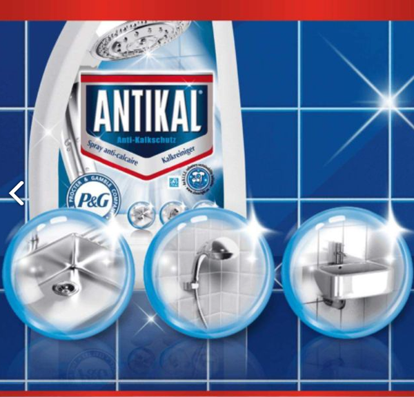 Chai xịt Antikal tẩy rửa vệ sinh Inox