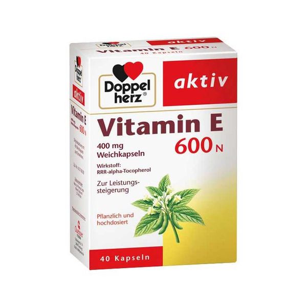 Vitamin E 600 Doppelherz. 40v