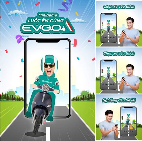 [MINIGAME] SẴN SÀNG CÙNG EVGO A LƯỚT ÊM TỪ PHỐ ĐẾN NGOẠI Ô