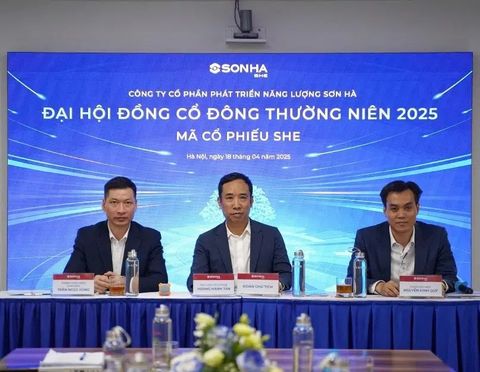 ĐHĐCĐ Năng lượng Sơn Hà (SHE): Đặt mục tiêu tăng trưởng hai chữ số, đẩy mạnh xuất khẩu