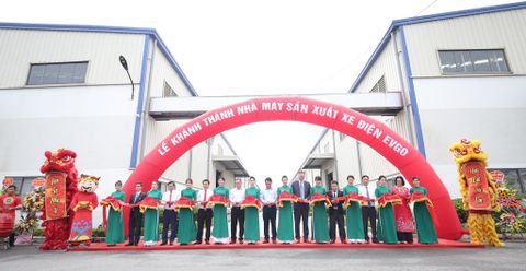 Nhà máy sản xuất xe điện EVgo của Tập đoàn Sơn Hà chính thức đi vào hoạt động