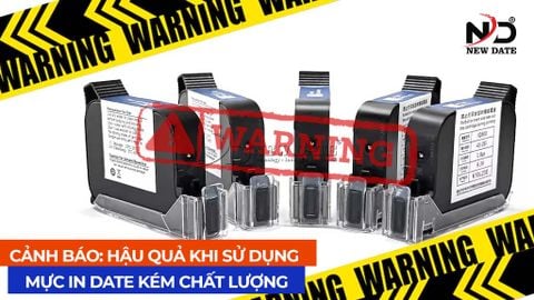 Cảnh Báo: Hậu Quả Khi Sử Dụng Mực In Date Kém Chất Lượng