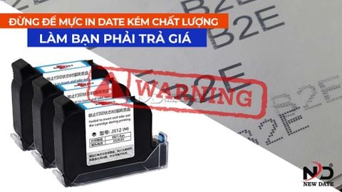 Đừng để mực in date kém chất lượng làm bạn phải trả giá