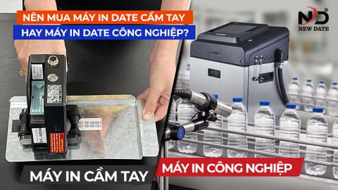 Nên Mua Máy In Date Cầm Tay Hay Máy In Date Công Nghiệp?