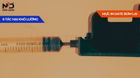 Cảnh Báo 6 Tác Hại Khó Lường Từ Mực In Date Bơm Lại