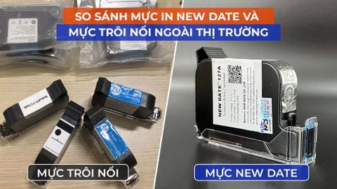 So Sánh Mực In New Date Và Mực Trôi Nổi Ngoài Thị Trường