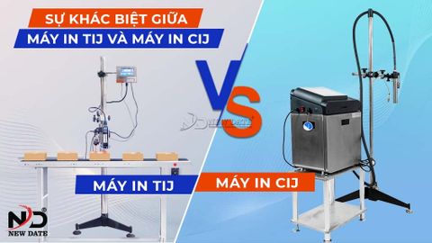 Máy In TIJ Và Máy In CIJ Trong Lĩnh Vực In Date Khác Nhau Thế Nào?