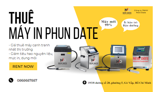 Cho ThuÊ MÁy In Phun Date HÀ NỘi HỒ ChÍ Minh MiỀn TÂy MiỀn Trung Cty Tnhh New Date