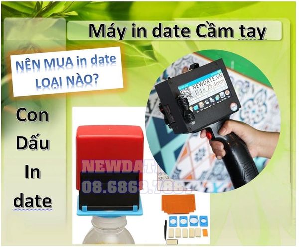 Máy In Date Khác Gì Con Dấu đóng Date Nên Con Dấu Hay Máy In Date Cty Tnhh New Date