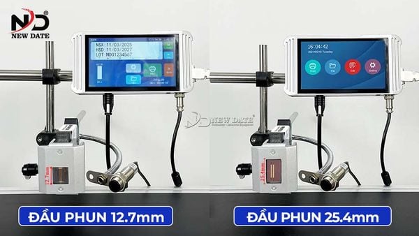 máy phun date băng tải